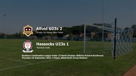 Report Alfold U23s 2 1 Hassocks U23s Hassocks Football Club