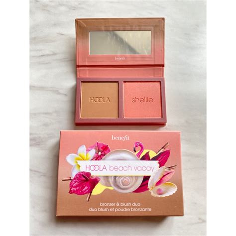 Jual Limited Edition Benefit Hoola Beach Vacay Bronzer And Blush Duo Set