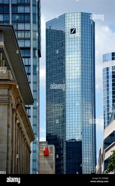 Deutsche Bank Zentrale German Bank Headquarters Skyscraper Financial