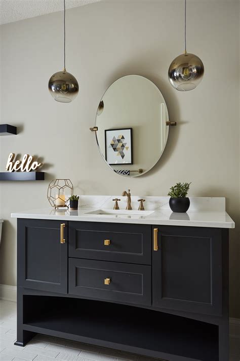 Bathroom Vanity Mirror Ideas Black Cabinets Bathroom White Bathroom