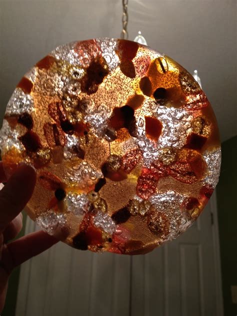Giant Sun Catcher Made With Plastic Beads Place Beads In An Ungreased