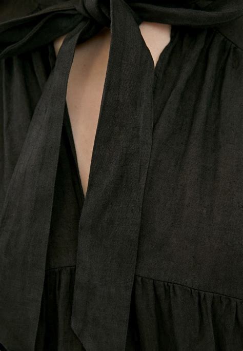 Платье Nude цвет черный NU008EWIFLM0 купить в интернет магазине Lamoda