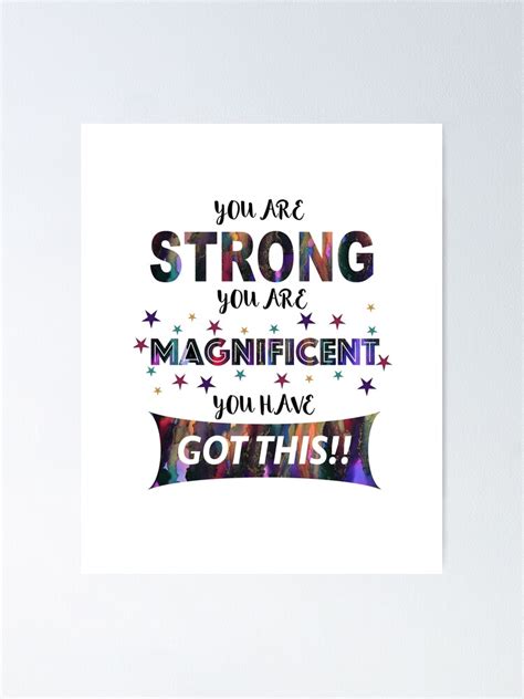 You Got This Motivational Quote Poster For Sale By Gccartworks