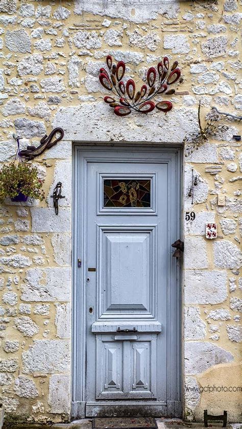 Blue Doors In France French Style Decor For Your Walls Click Thru Now