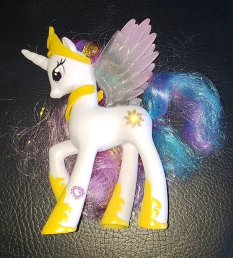 My Little Pony G4 Fim Princess Celestia Mlp Brushable Figure Canterlot