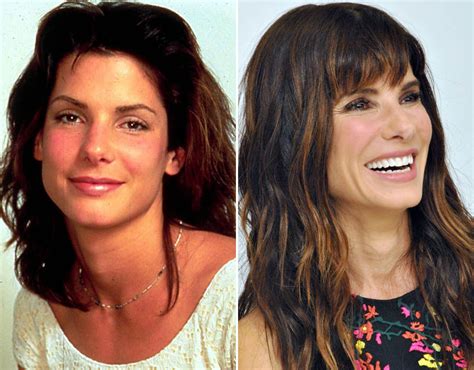 Sandra Bullock Then And Now Hollywood Cover Girls 20 Years On