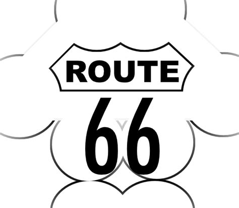 Route 66 Svg Free Clip Art Library