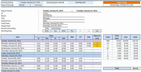 50 Creating A Timesheet In Excel Ufreeonline Template