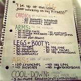 Fitness Routine For Teenage Girl