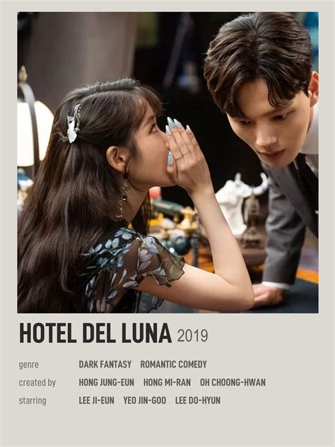 Hotel Del Luna Polaroid Poster In 2021 Film Posters Minimalist