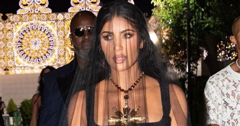 Kim Kardashian Wore Two Distinct Dolce Gabbana Looks In One Day