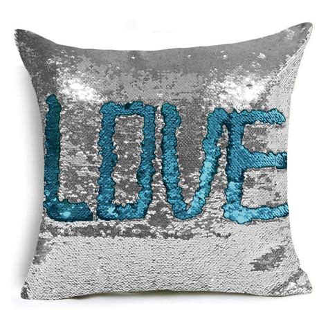 Buy Usong Mermaid Pillow Case Magical Color Changing Reversible Sequin