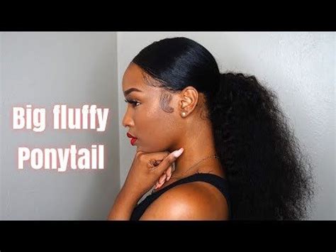 Eco styling gel is used for styling hair to hold hair firm. How To Do A Sleek Ponytail on Short Natural Hair | Updated Version - YouTube | Natural hair ...