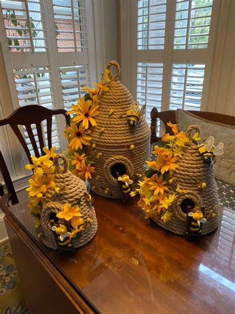 Pin By Christine Mcintire On Bee Hives Honey Bee Decor Terra Cotta