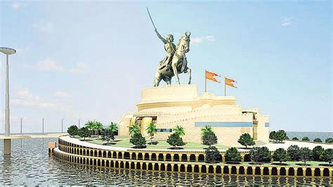 Shivaji Memorial Off Mumbai Coast Gets Nod To Be 210 M Tall Mumbai