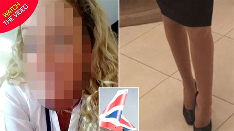 British Airways Hostess Suspended Over Video Showing Her Peeling Off Tights And Sniffing Them