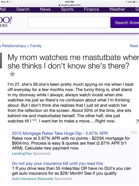 Mom Watches Me Masturbate Telegraph