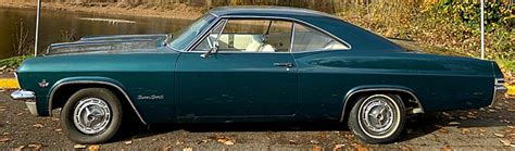 1965 Chevy Impala Ss Cypress Green 80000 Mile Original