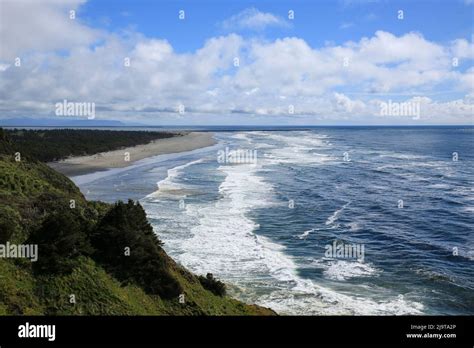 Washington State Coastal Beaches And Lighthouses Stock Photo Alamy