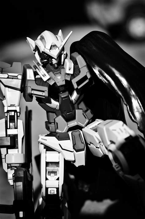 Exia In Black And White If You Know What Gundam Exia Is Y Flickr