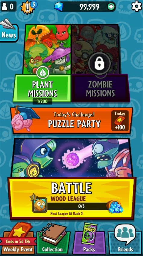 Plants Vs Zombies Heroes Hack Cheats How To Get Free Gems