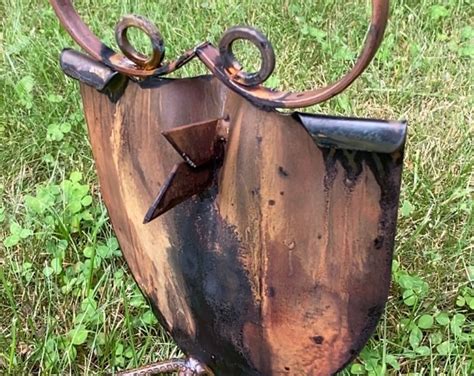 Recycled Shovel Owls Shoves Yard Art Outdoor Decor Yard Etsy