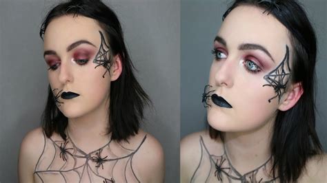 Spider Queen Halloween Makeup Tutorial Simplyemmaa Youtube