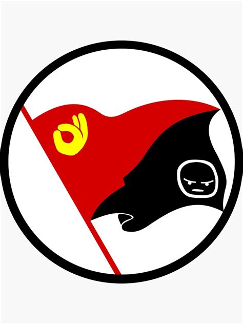 Soviet union flag emoji copy and paste. "Anarcho-Communist Emoji Flag (Circled)" Sticker by ...