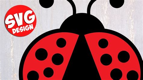 Ladybug Svg Design Cut Files For Silhouette Cricut In Adobe