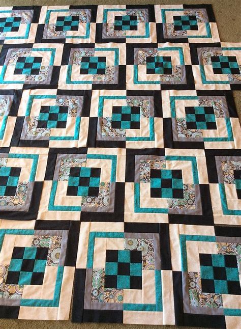 Make A Unique Nine Patch Bento Box Quilt Quilt Patterns Quilts