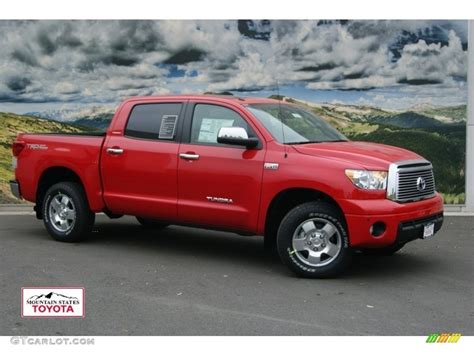 2011 Radiant Red Toyota Tundra Limited Crewmax 4x4 50379979 Gtcarlot