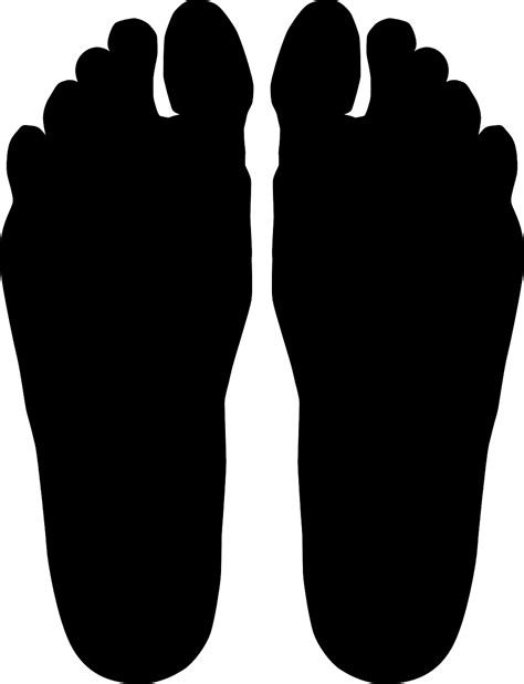 Free Vector Graphic Toes Foot Feet Silhouette Free Image On