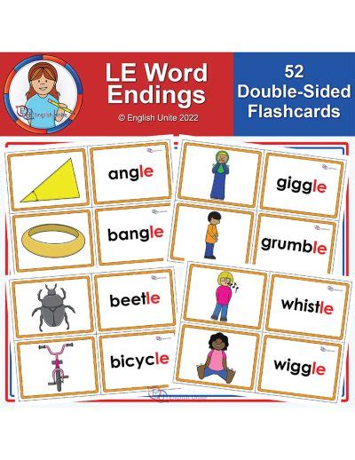 English Unite Flashcards Spelling Il Word Endings