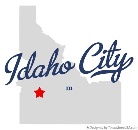 Map Of Idaho City Id Idaho