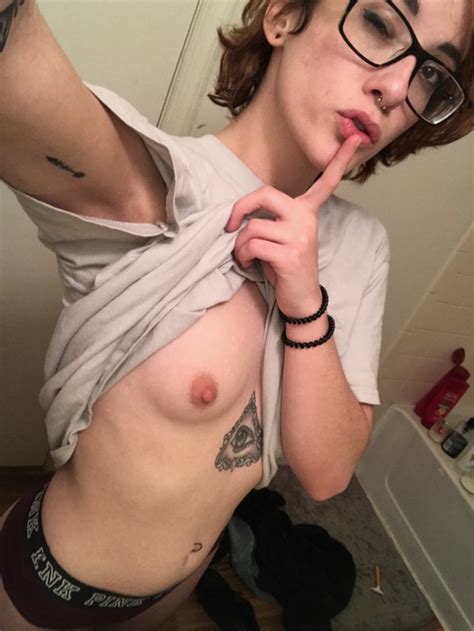 Hard Tits Selfie Hot Sex Picture