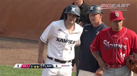 Watch Xavier Baseball Collects 16 Hits In Big East Championships