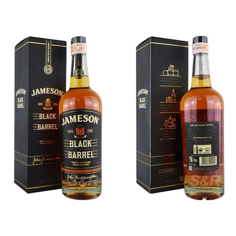 Jameson Black Barrel Triple Distilled Irish Whiskey 700ml