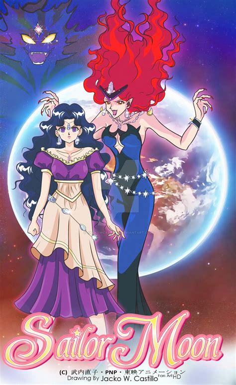 Sailor Moon Manga Queen Beryl By Jackowcastillo On Deviantart