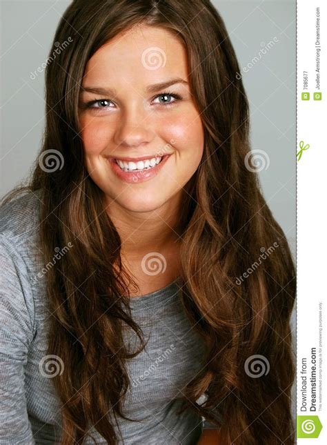 Cute Brunette Teen Royalty Free Stock Photography Image