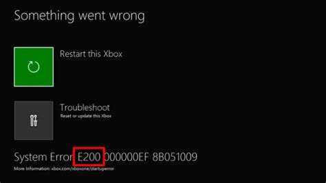 How To Fix Xbox One Startup Errors Or E Error Codes
