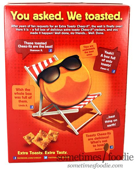 This document is for technical use only. Sometimes Foodie: Extra Toasty Cheez It (Guest Review ...