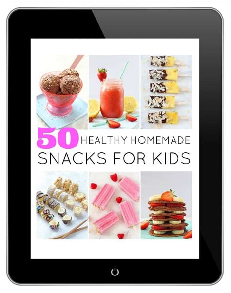 Healthy Homemade Kids Snacks E Book My Fussy Eater Easy Kids Recipes