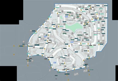 Police Simulator Patrol Officers Reference Map With Street Names