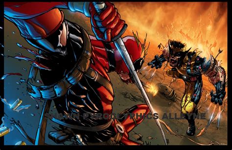 Deadpool Vs Wolverine Wallpapers Comics Hq Deadpool Vs Wolverine