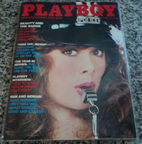 Playboy Magazine May Nude Police Officer Playmate Kym Malin