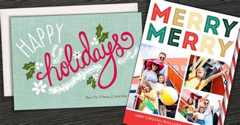 Same day business cards start from just £23. Staples Holiday Photo Cards As Low As 23¢ Each + Possible ...