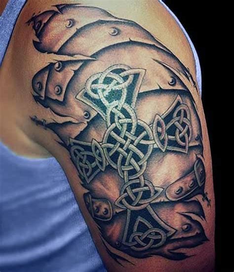Some tattoo designs are, and always will be, top requests in the tattoo world. 40 Celtic Tattoos For Men - Cool Knots And Complex Curves