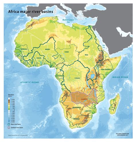 Lista 98 Foto Mapa Fisico De Africa Para Completar Alta Definición