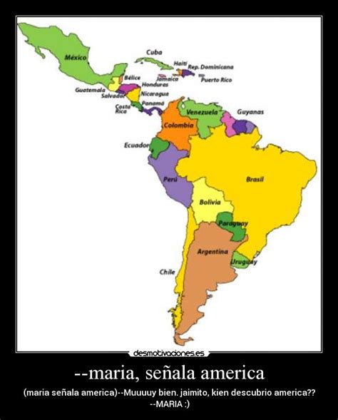 Mapa Con Nombres De America Latina Imagui