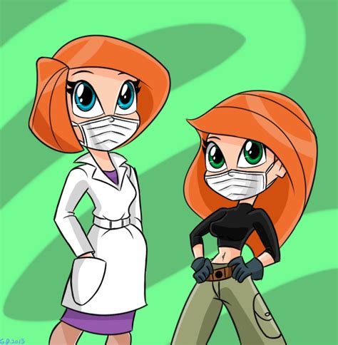 Kim And Ann Possible Wearing Masks Commission By Gaggeddude On Deviantart
